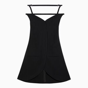 Sleek and Sophisticated Black Mini Dress - SS24 Collection